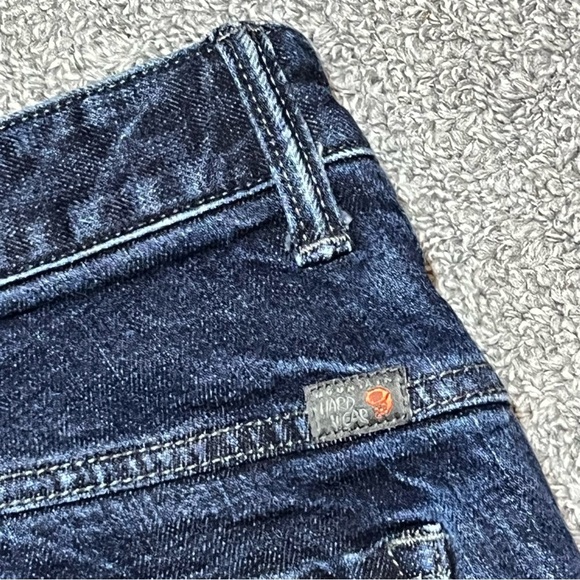 Mountain Hardwear Redline Selvedge Jeans Men’s Size 33X28 Double Knee Raw Denim - Picture 15 of 16